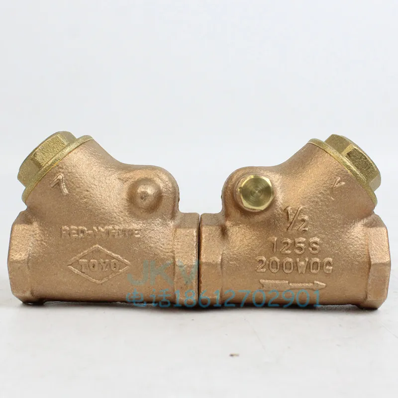 日本东洋TOYO青铜止回阀单向125S旋